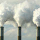 Smokestacks Emit Carbon Dioxide Pollution