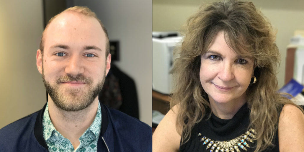 Nathan Hatcher and Lisa McAlister