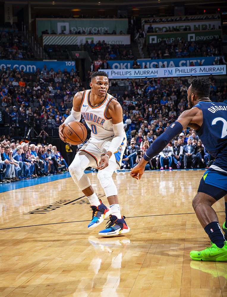 Westbrook plays against Minnesota