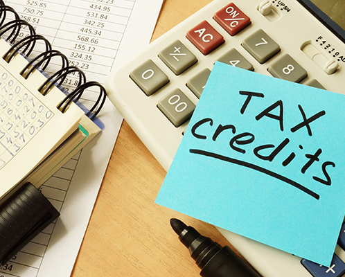 Tax credits graphic