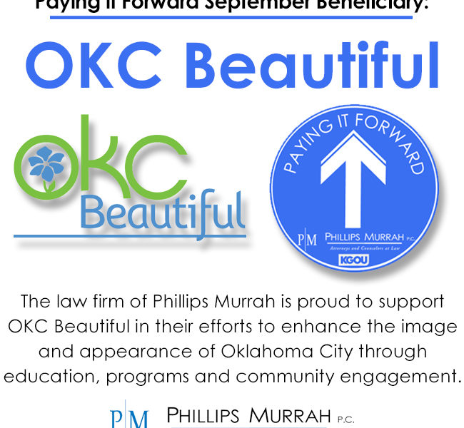 Paying it Forward OKC Beautiful