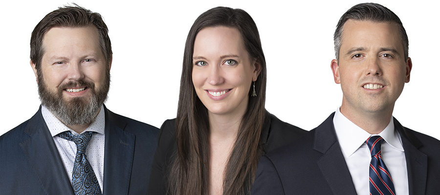 Robert Campbell, Jessica Cory, and Eric Davis