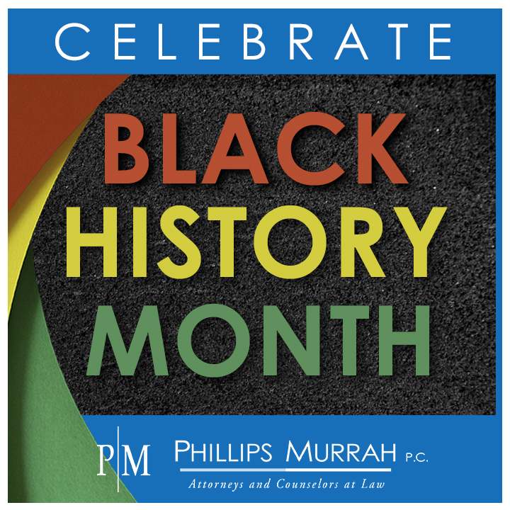Phillips Murrah Black History Month graphic