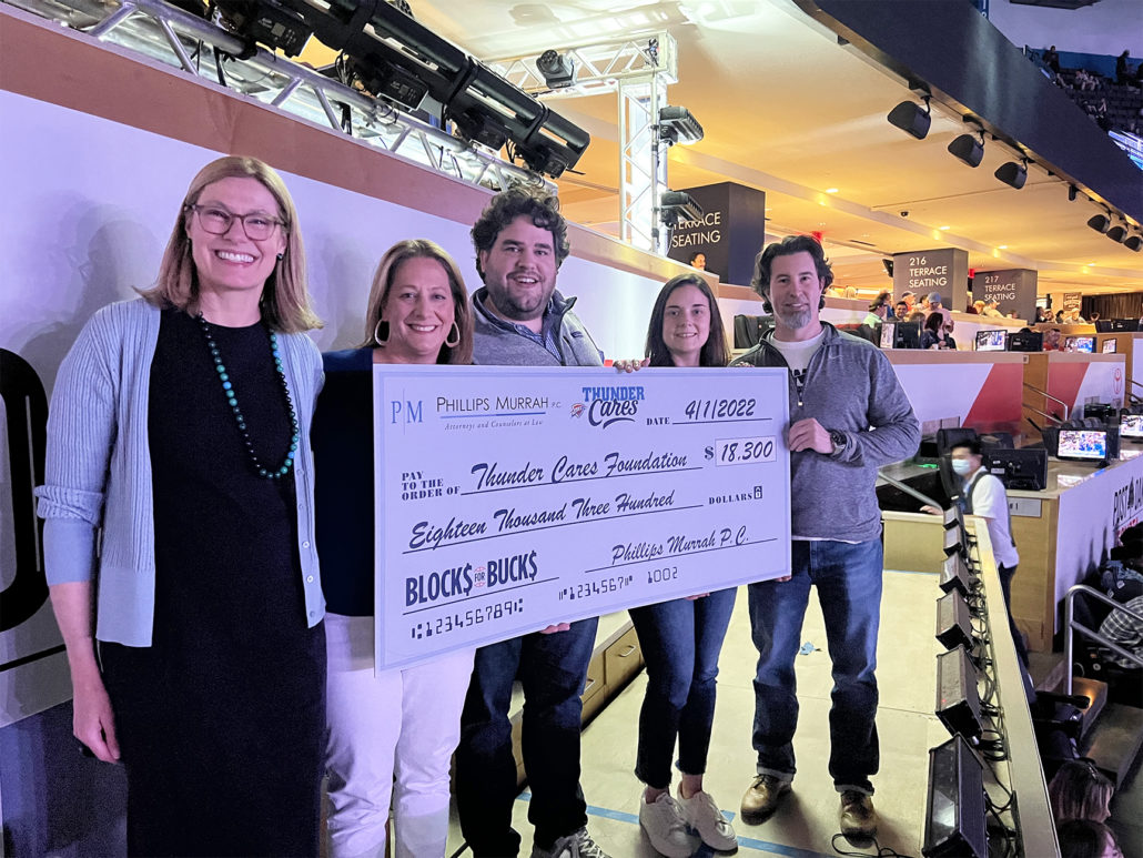 Blocks for Bucks 2022 Check presentation
