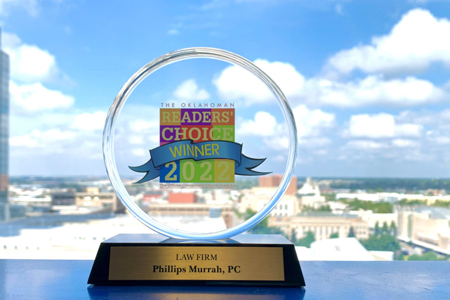 Best Law Firm trophy