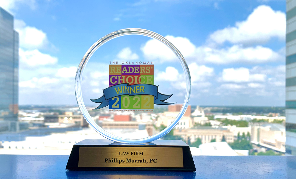 Best Law Firm trophy