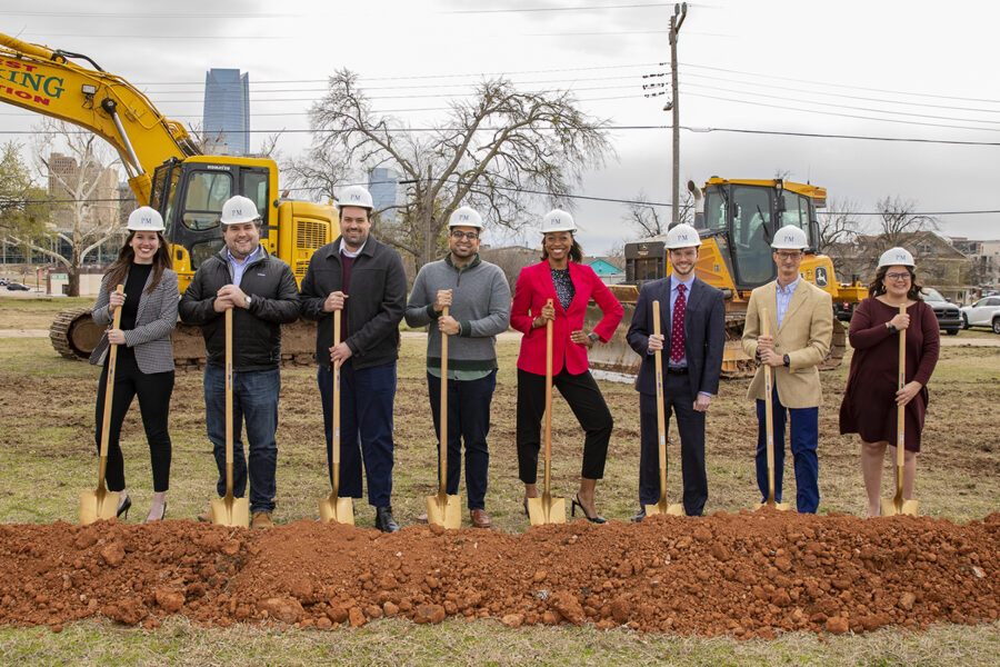 Phillips Murrah groundbreaking photo 1
