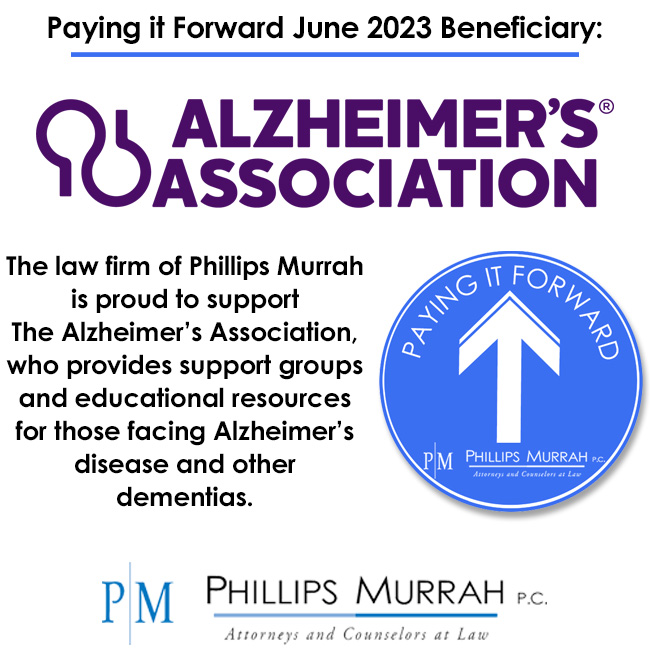 PIF June 2023 Alzheimer Association Oklahoma