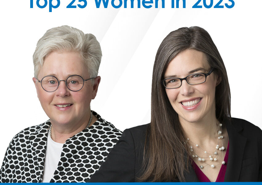 Sally and Lauren named 2023 Top 25 Women