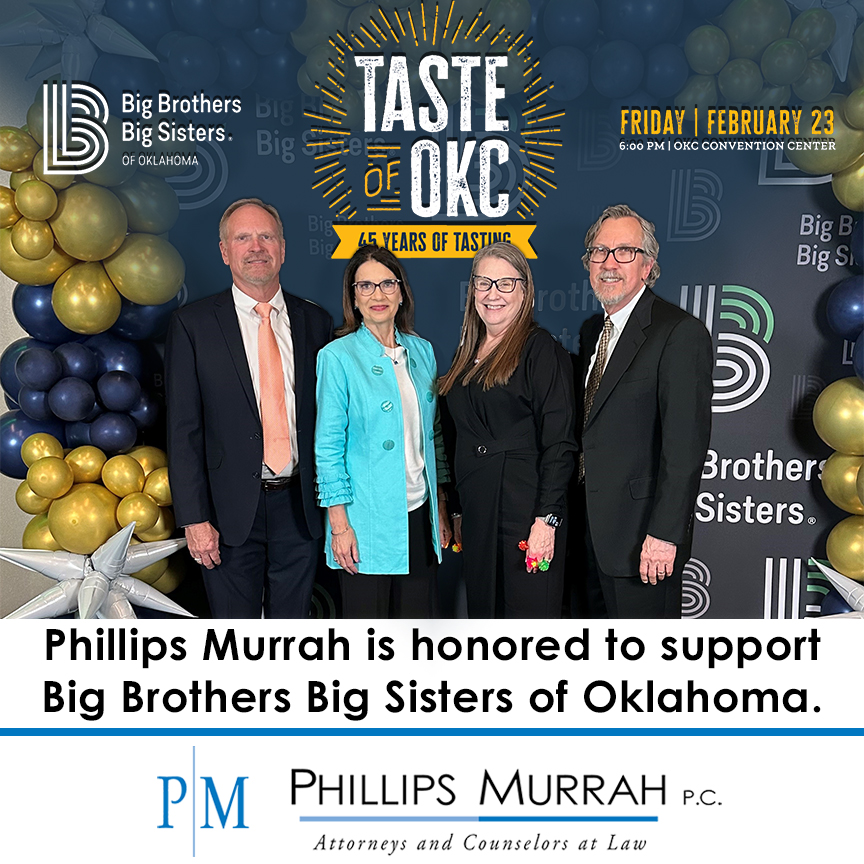 A Flavorful Night Phillips Murrah Sponsors Big Brothers Big Sisters