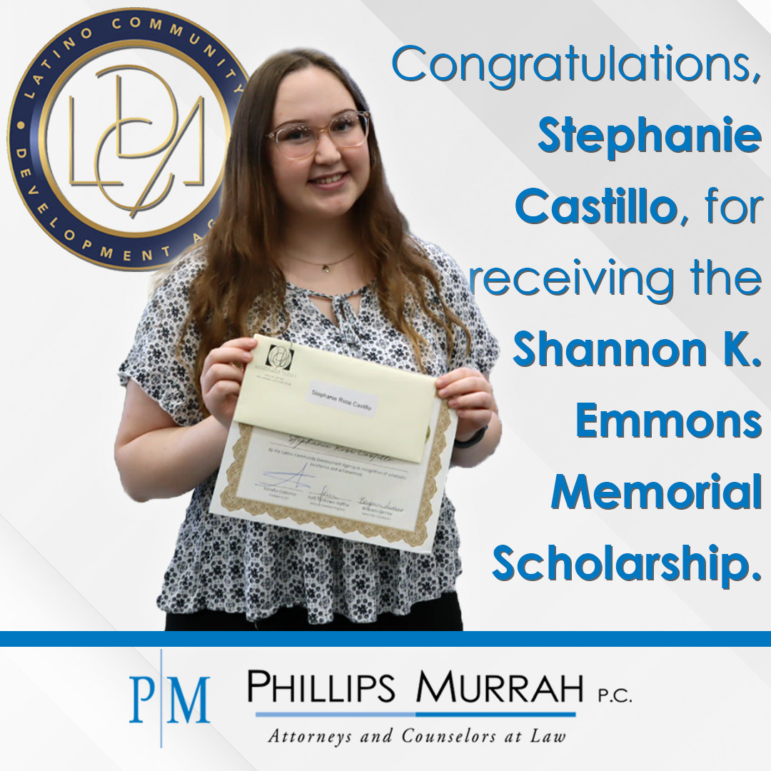 Shannon K. Emmons Memorial Scholarship Winner Stephanie Castillo
