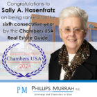 Sally Hasenfratz congratulatory graphic