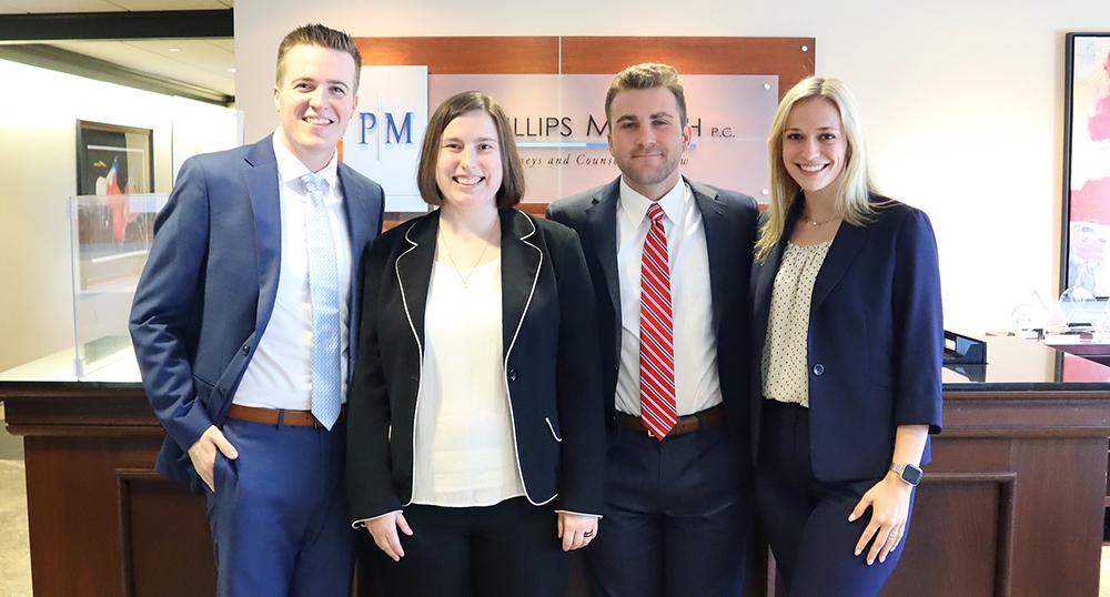 Group photo of 2024 Phillips Murrah Summer Interns