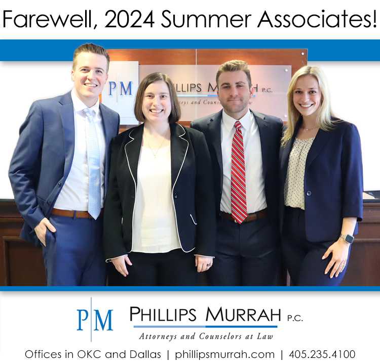 Group feat img graphic of 2024 Phillips Murrah Summer Interns