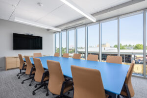Image of one of Phillips Murrah law firm's conference rooms