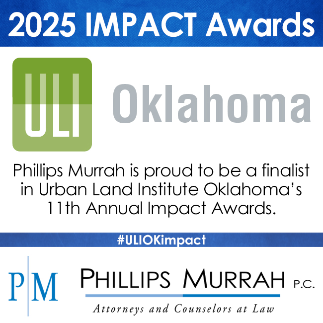 Graphic promotion ULI Impact Award