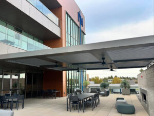 Photo of Phillips Murrah patio area