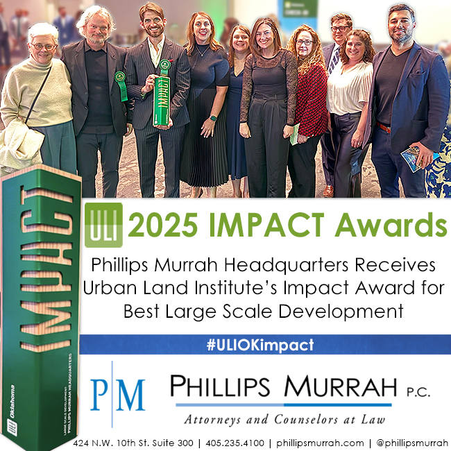 Graphic promotion ULI Impact Award winners