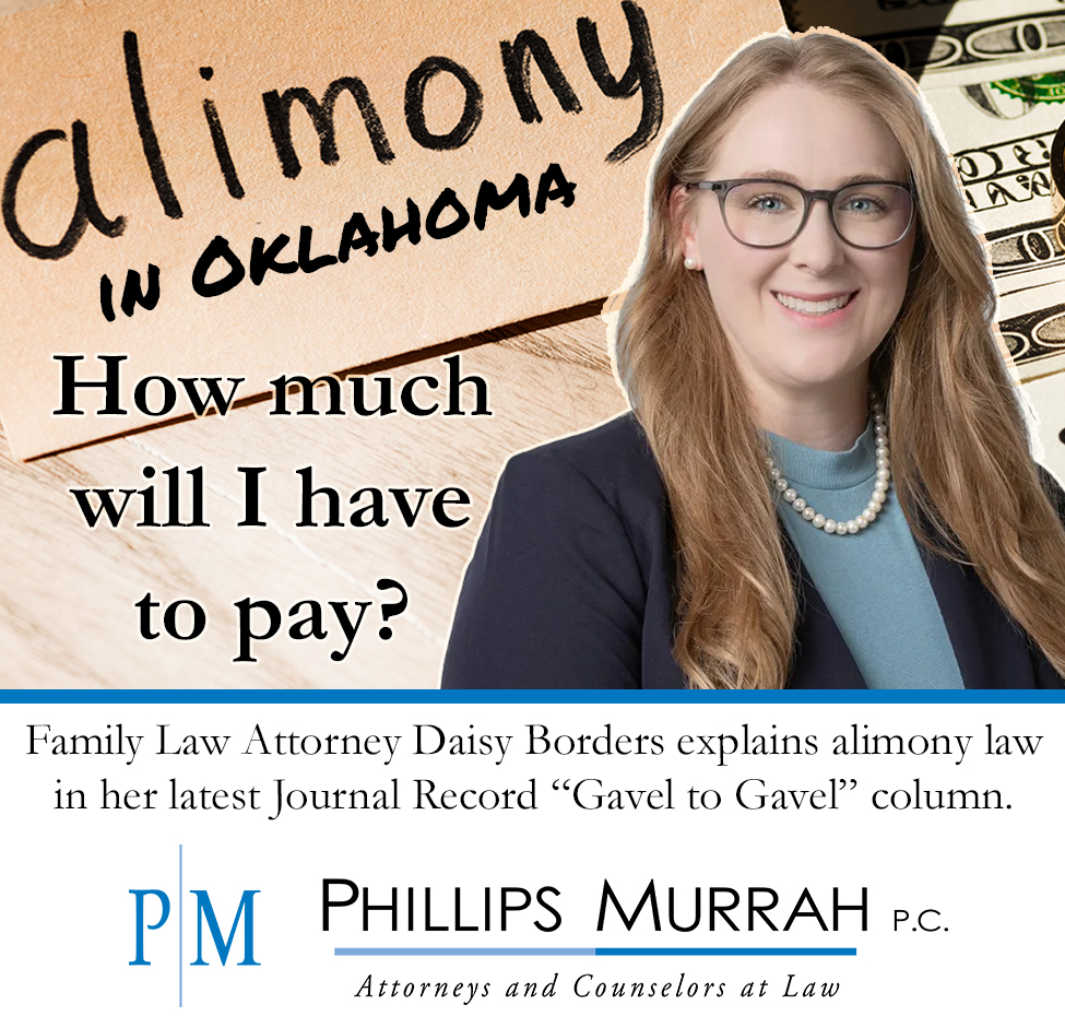 featured image graphic of alimony family law