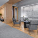 view of phillips murrah office building interior: lounge area