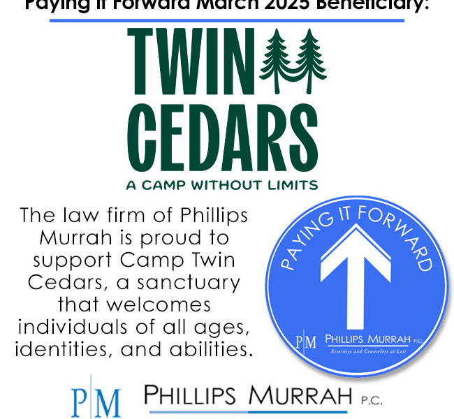 Phillips Murrah's Camp Twin Cedars featured Image