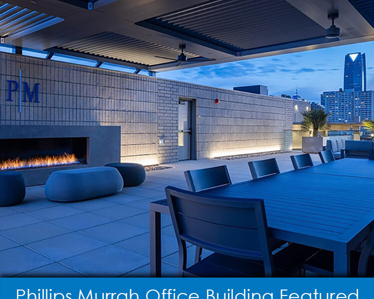 promo graphic featuring phillips murrah patio