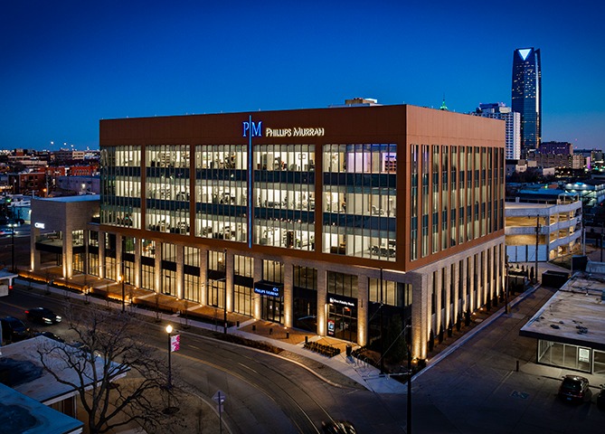 Phillips Murrah building exterior photo