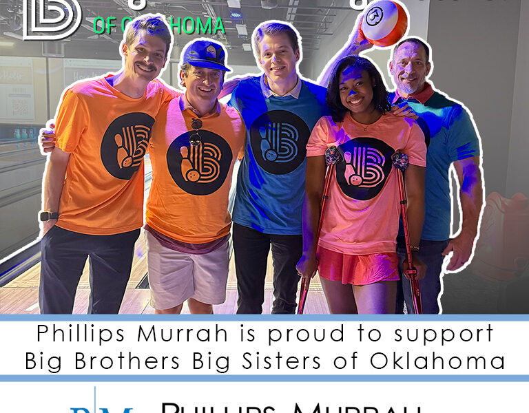 Max West, Colby Karcher, Jake Seidel, Camille Burge, and Sam Lincoln in the featured image for the Bowling for Kids sake web post