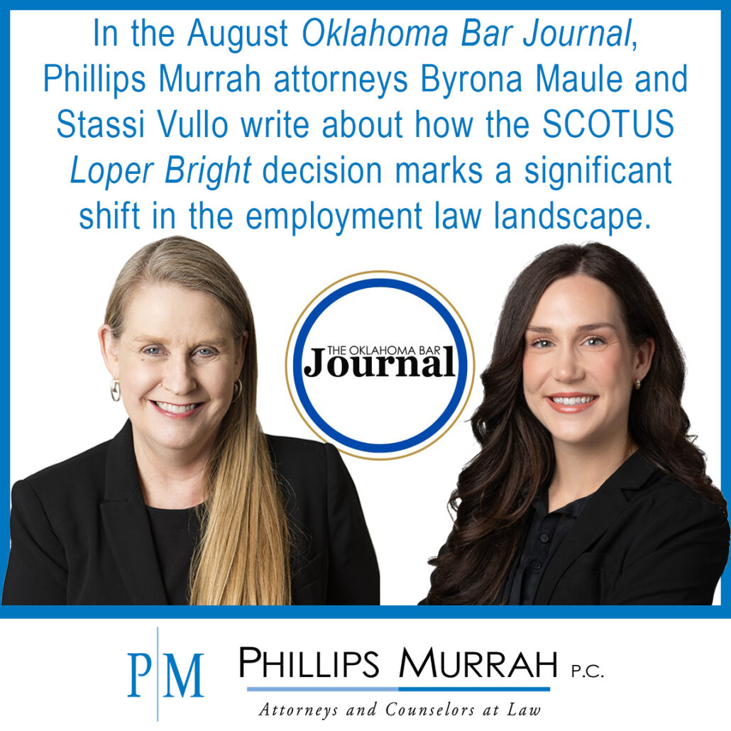 promotional graphic with two attorneys and newspaper logo