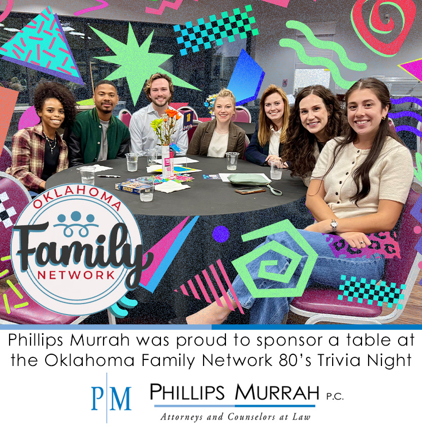 Oklahoma Family Network 80s trivia night event featured image