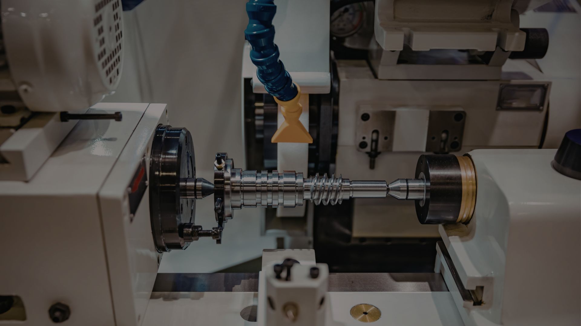 Industrial CNC metal cutting lathe