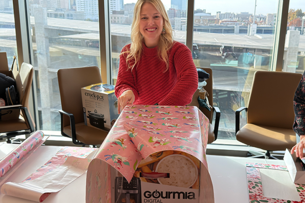 Oklahoma Family Network Wrapping Party