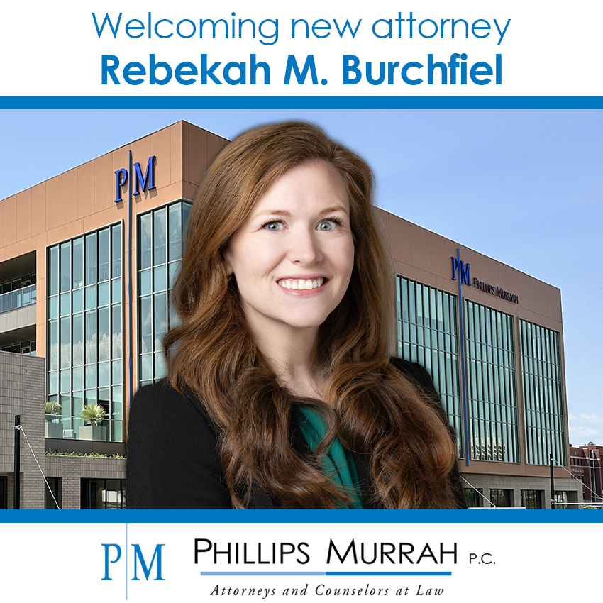 Welcome New Attorney Rebekah M. Burchfiel